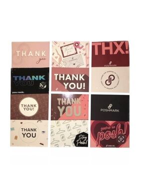 Poshmark Posh Swag Official Merchandise Thank You Cards